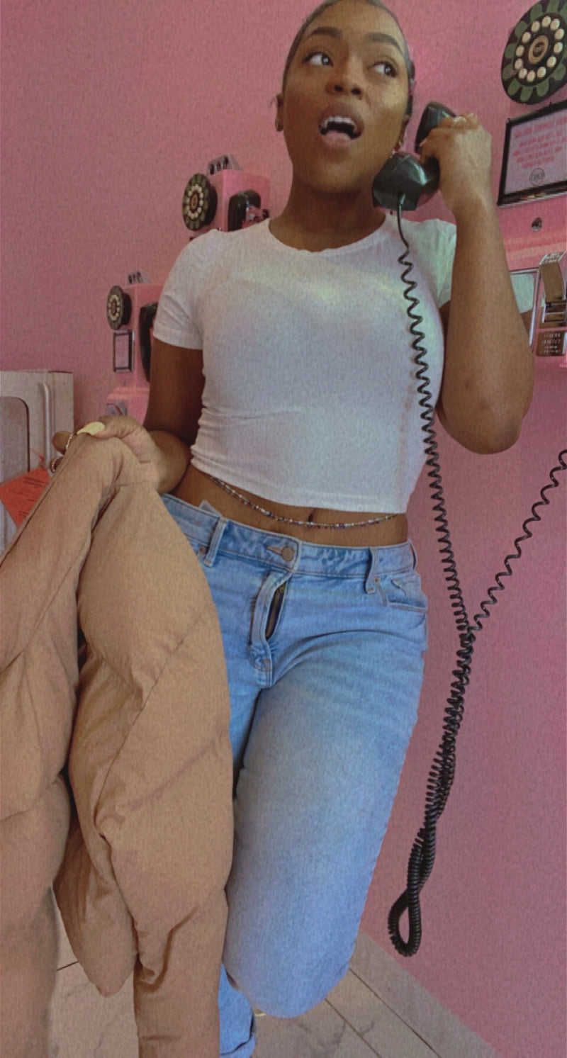 Classic White Tee (Crop)