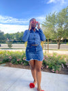 90’s Girl Denim Skirt