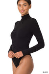 MOCK NECK LONG SLEEVE BODYSUIT