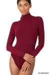 MOCK NECK LONG SLEEVE BODYSUIT