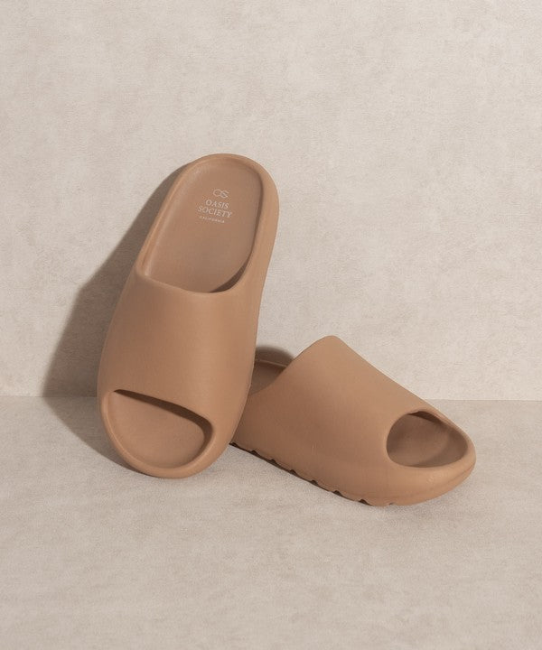 Chic Nude Comfort Slides