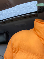 Crop Puffer Jacket (Juicy Orange)