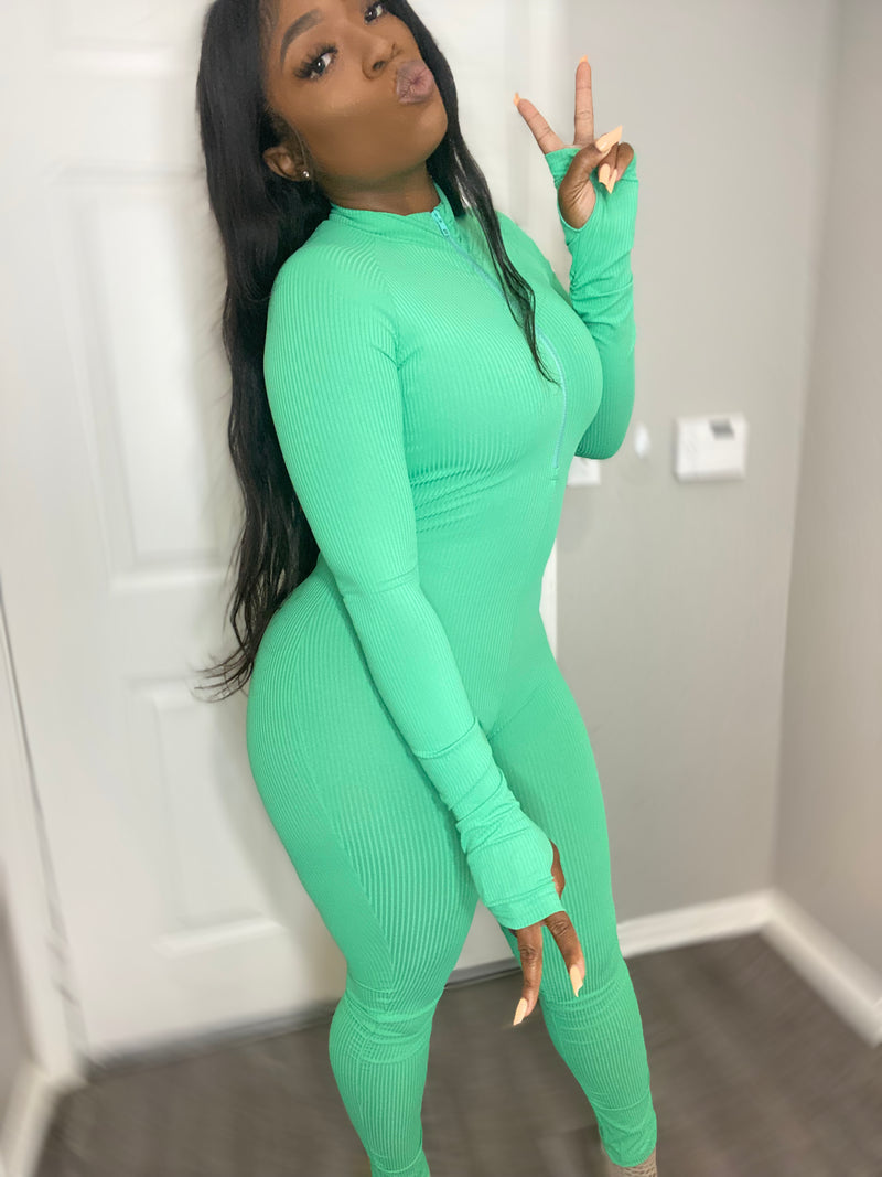 All Things Green Jumpsuit